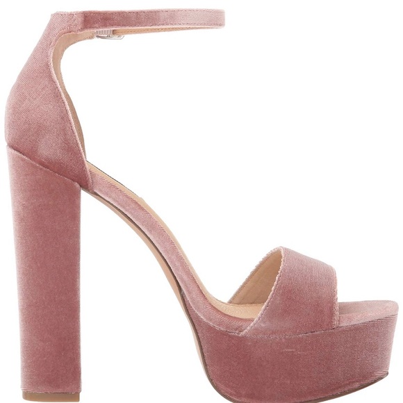 Steve madden velvet heels Clearance